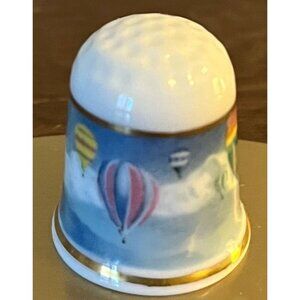 Coalport Hot Air Balloon Thimble